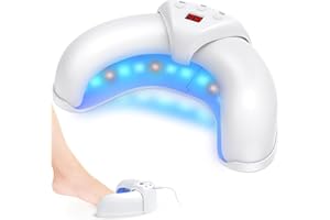 YABORAS Nail Fungus Cleaning Light Device for Multiple Toenail, Nail Fungus for Damaged Discolored Thick Toenails & Fingernails, Effective Home Use Solution