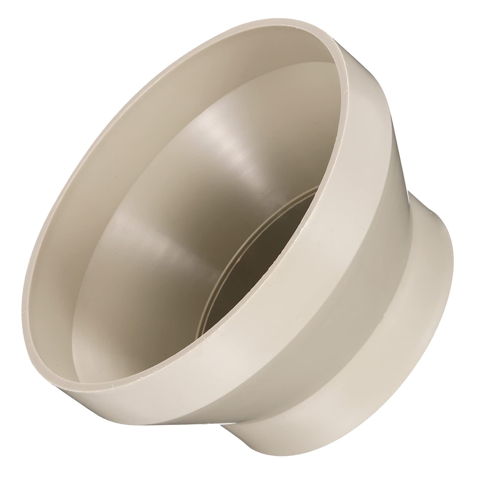 PATIKIL 6" to 4" Duct Reducer Connector, Heating Cooling Ventilation Tube Fire-Resistant Increaser Adapter Pipe Fitting for Vent System