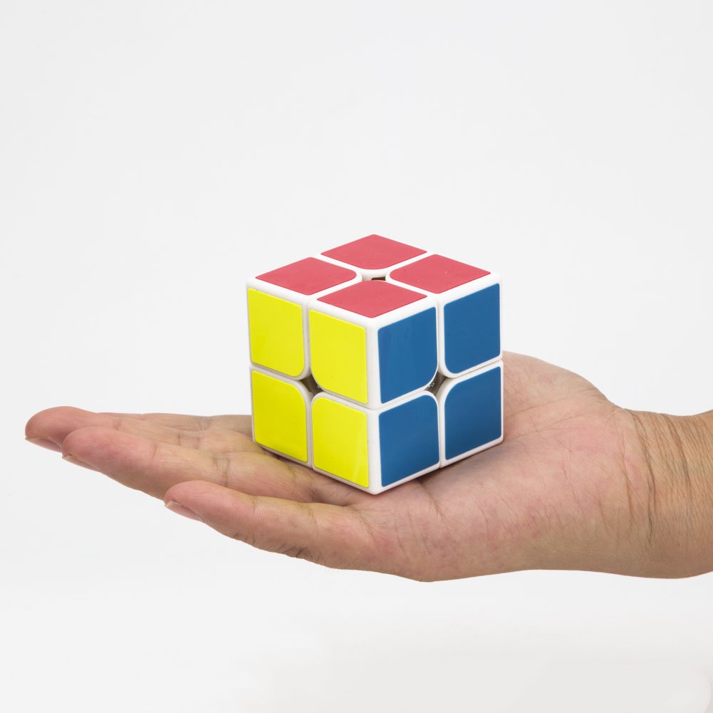 Speed Cube 2x2 Puzzle games as Portable Toys and Gift for Kids or adults, Birthdays, Valentine\'s day, Easter, Christmas.DIY Present Packing (2x2 cube, 5cm5cm5cm)