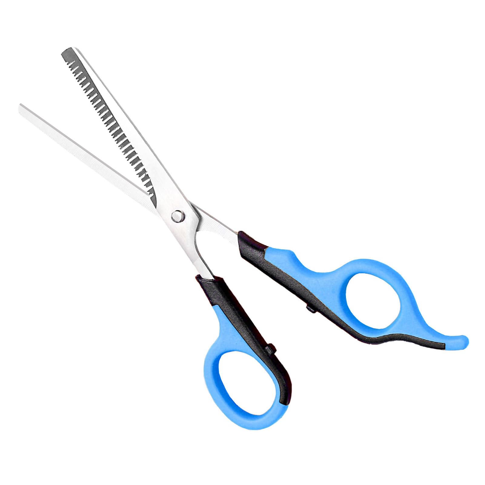 Photo 1 of 6.65" Pet Grooming Scissors, Professional Thinning Shears for Cat and Small Dogs' Faces and Eyes, 23 Teeth Stainless Steel Blender Scissors for Cats, Animal Face, Ear and Paw Hair