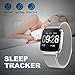 PUBU Fitness Tracker HR, Color Screen Activity Tracker Watch with Replacement Band, Waterproof Smart Watch with Heart Rate Monitor, Step Counter, Measuring Calories, Sleep Monitor, Pedometer Watch