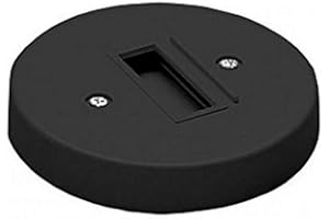 WAC Lighting JMP-BK Monopoint Canopy Adapter Track Type, Juno Series / Black