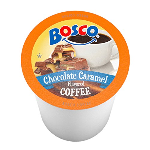 Bosco single-cup coffee for keurig k-cup brewers, chocolate caram…
