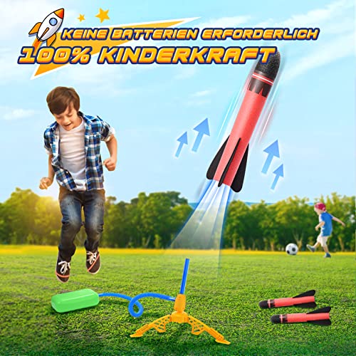 Anginne Rocket Air Pressure, Outdoor Toy for Children - Gifts for Boys Girls