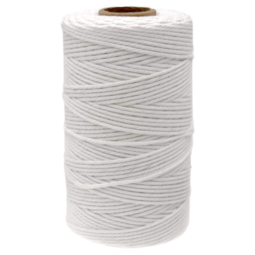 jijAcraft Butchers Twine 328 Feet, 2mm Cotton Twine
