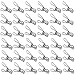 Axe Sickle 36pcs Stainless Steel Wire Clip 2 inch Utility Clip Pins Hanging Clip Office Fastener, Metal Wire Clip for Underwear Socks Drying.