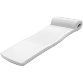 Pool Mate White Premium Foam Pool Float, Made in USA