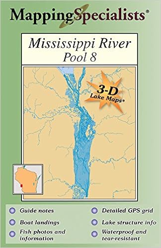 Mississippi River Pool Map Mississippi River Pool 8 Fold Map: Mapping Specialists Ltd: 0824033081702:  Books