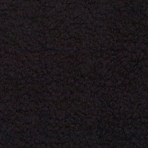Fabric Merchants Warm Winter Fleece Solid Black