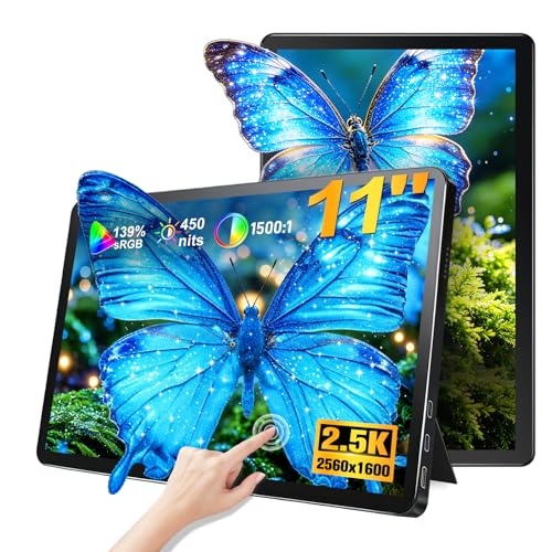 JUNEBOX 11" 2.5k Portable Monitor Touchscreen
