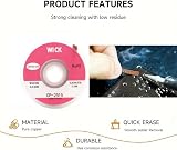 ShengQiu 3PCS Solder Wick Braid 2.5mm x 4.5ft No-Clean Flux Copper Desoldering view 3
