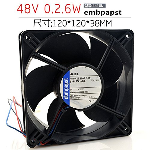 ebmpapst 12038 48V 2.6W 4418L 12CM Cooling Fan