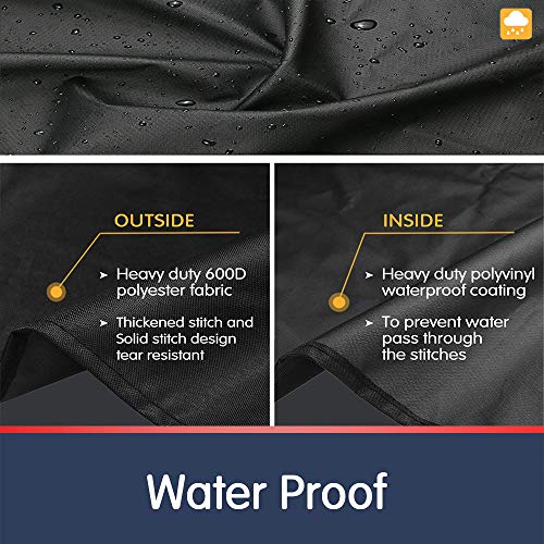 Grisun Grill Cover for Camp Chef Pellet Grills DLX 24", SmokePro 24", PG24, PG24LS, PG24S