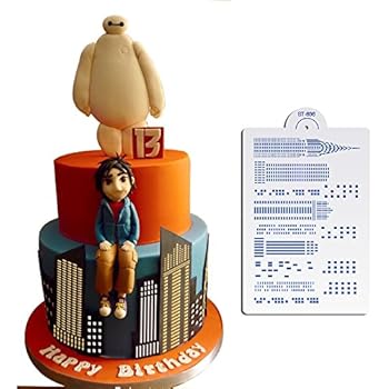 Amazon Com New York City Detailed Skyline Cake Stencil Side C1000