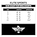 Elite Sports Black Jack Series Fight Shorts - UFC, MMA, BJJ, Muay Thai, WOD, No-Gi, Kickboxing, Boxing Shorts