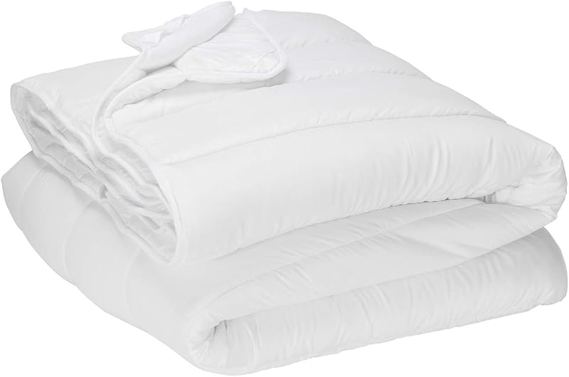 Home - Edredón Nórdico 220x220 cm - Duo 4 Estaciones 150+300 gr Fibra Suave y Transpirable - Relleno para Todo el Año, Fácil Lavado, Hipoalergénico, Unible por Corchetes, para Cama 135 cm