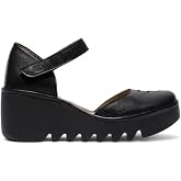 Infinity Leather Fly Women's BISO305FLY Wedges Sandals Espadrille Strap Heels