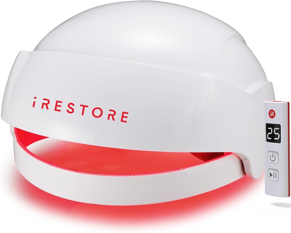 iRestore Essential - Laser Red Light Therapy for Hair Growth - FDA Cleared Hair Loss, Hair Thinning & Alopecia Treatment for