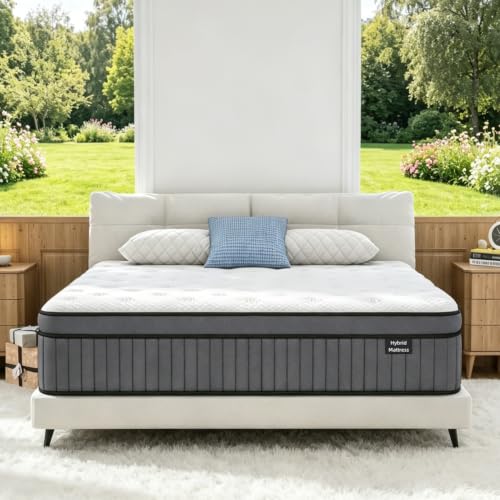 Hiboss 12 Inch Hybrid Mattress