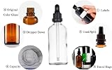 YIZHAO 100ml Clear Glass Dropper Bottles with Pipette 9Pcs Set view 7