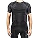 DGXINJUN Football Padded Compression Shirt Men Chest Rib Protector Shoulder Back for Adult Football Baseball Softball Rugby Basketball