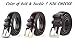 Men's Classic Dress Leather Belt, Black & Brown Colors, Regular Big & Tall Sizes