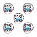 WINSINN 40mm Fan 12V Hydraulic Bearing Brushless 4010 40x10mm for Cooling 3D Printer Extruder Hotend - High Speed (Pack of 5Pcs)