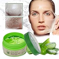 LuckyFine Aloe Vera Peel Off Facial Mask - Blackhead Removal - Purifying Deep Cleansing - Acne Treatment - Oil Control - Facial Moisturizing - Face Whitening - Soothing & Moisture Skin