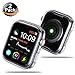 [2 Pack] iMieet Compatible with Apple Watch Case 40mm Series 5 /Series 4, Soft TPU Screen Protector Protective 0.3mm HD Clear Ultra-Thin Cover Case for iWatch Series5 40mm 2019 Released