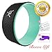 Risefit Dharma Yoga Prop Wheel for Yoga Poses, Aqua