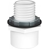 1 in. - 1.25 in. PVC Drain Pan Fitting - Killarney Metals - Made in America