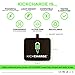 KICKCHARGE Compatible with iPhone - Pre-Charged, Emergency, Single-Use Mobile Phone Charger, External Battery Pack for Charging On The Go - Great for Everyday Use, Travel, Sporting Events & Camping