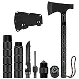 Liheya Outdoor Survival Axe Stainless Camp Axe with