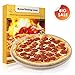 Pizza Stone, 16''x 16'' Round Engineered Tuff Cordierite Durable Baking Stones for Ovens & Grill & BBQ, Stone Oven Round Pizza Stone