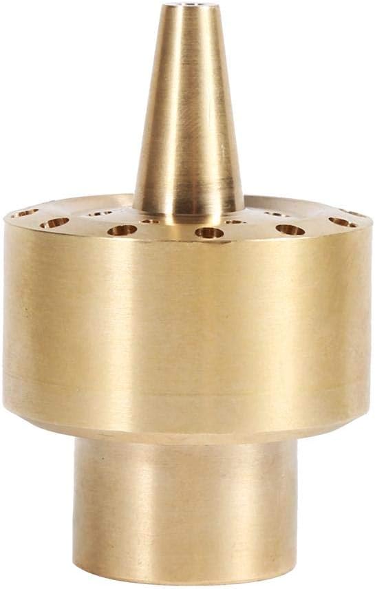 Brass Column Fireworks Water Fountain Nozzle Sprinkler Golden Garden Pond Fountain Water Spray Head Watering Misting Accessories(1/2") - Image 3