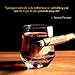 Boravis Cigar Glass Holder, 2 Pack Whiskey Glass Cigar Holder,Specially Designed for Whiskey & Cigar Lovers