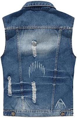 Eternal Women Casual Cotton Sleeveless Jeans Denim Vest Jacket Outerwear Clothes
