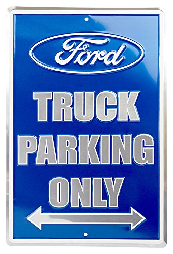 Ford Truck Parking Only Metal Parking Sign