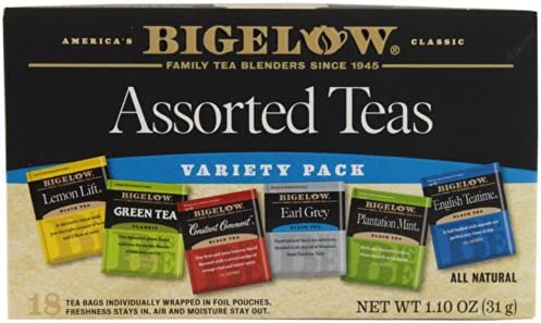 Bigelow Tea6 Assorted Variety 18 Bags