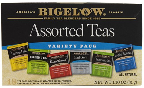 Bigelow Tea6 Assorted Variety 18 Bags