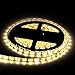 SUPERNIGHT 16.4FT 5M SMD 5050 Waterproof 300LEDs Warm White 4000K LED Flash Strip Light ,LED Flexible Ribbon Lighting Strip