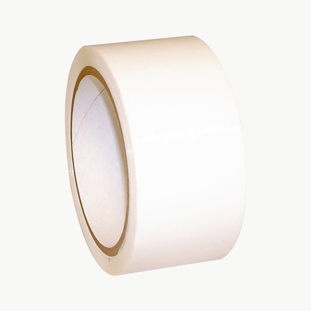 J.V. Converting JVCC Economy Grade Packaging Tape (OPP-20C), 2 in. (48mm actual) x 55 yds. (White)