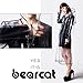 City Block Bearcat Transparent with Colorful Edge Fashion Raincoat (Black),Black,M, Free Size