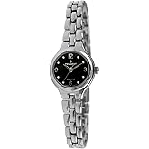 Peugeot Women's Petite Round Wrist Watch with Link Bracelet