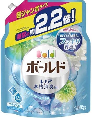 Amazon P G ボールドフレッシュピュアクリーン 詰替1 58kg 6 P G 液体洗剤