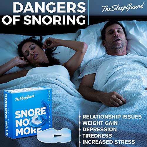 TheSleepGuard Stop Snoring Solution Mouth Guard x1 Sleep Aid and