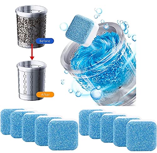 MAPPLE CREATION Washing Machine Cleaner Deep Cleaning Tablets For Top Load Washer, Clean Inside Drum And Laundry Tub Seal (15)