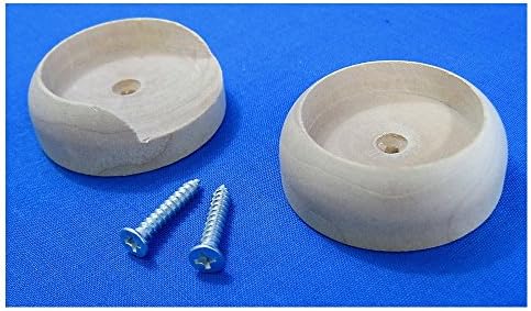 Canbearbrand-Wood Wooden Closet Rod Pole Dowel Socket Set(1-3/8")
