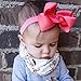 CEELGON Baby Girl Headband 10 Pcs 5 Inch Baby Newborn Infant Girls Toddler Knotted Hairbands Bows Elastic Soft Floral Hair Band