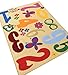 Kids Educational Numbers & Animals Ivory 4'3